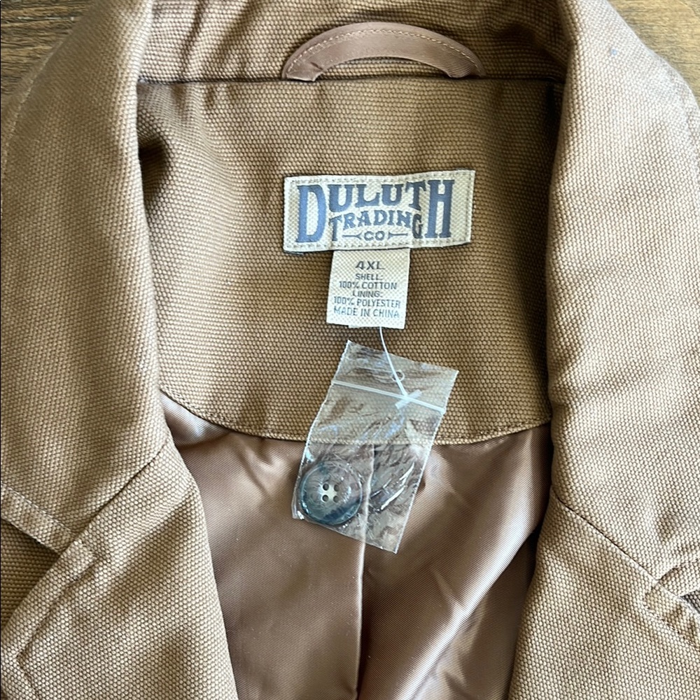 Duluth Trading Tan Jacket